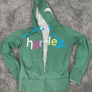 Hurley zip hoodie zipper is broken reversible